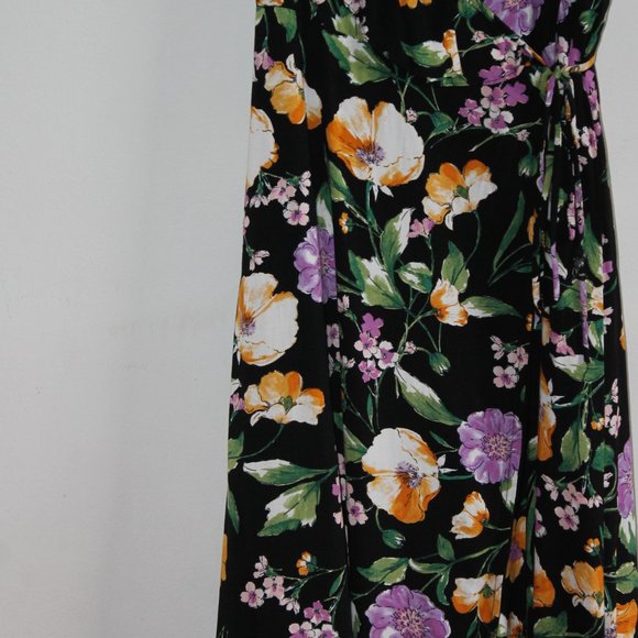 LE LIS Floral Wrap Maxi Dress / Medium NWOT - Picture 7 of 12